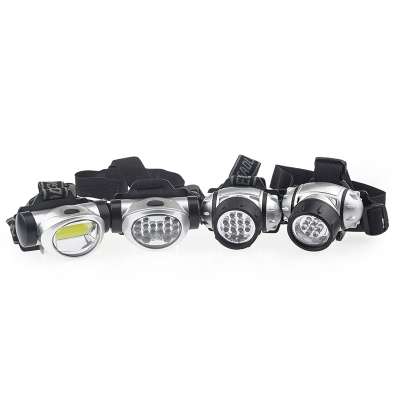 ABS plastic 3w led cob headlamp waterproof portable led headlights for outdoor sports