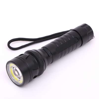 2019 New Design Ultra Bright led flashlight Long Range rechargeable zoom led flashlight for camping