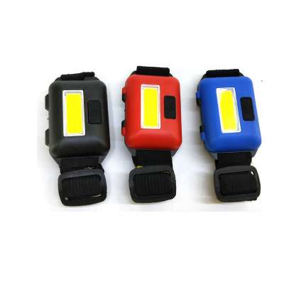 cheap mini cob headlight ABS plastic small led headlamp for camping